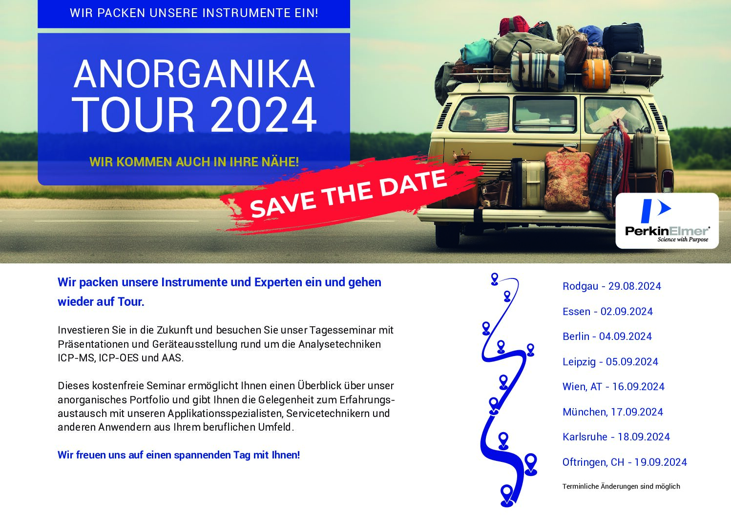 Save the date: ANORGANIKA TOUR 2024